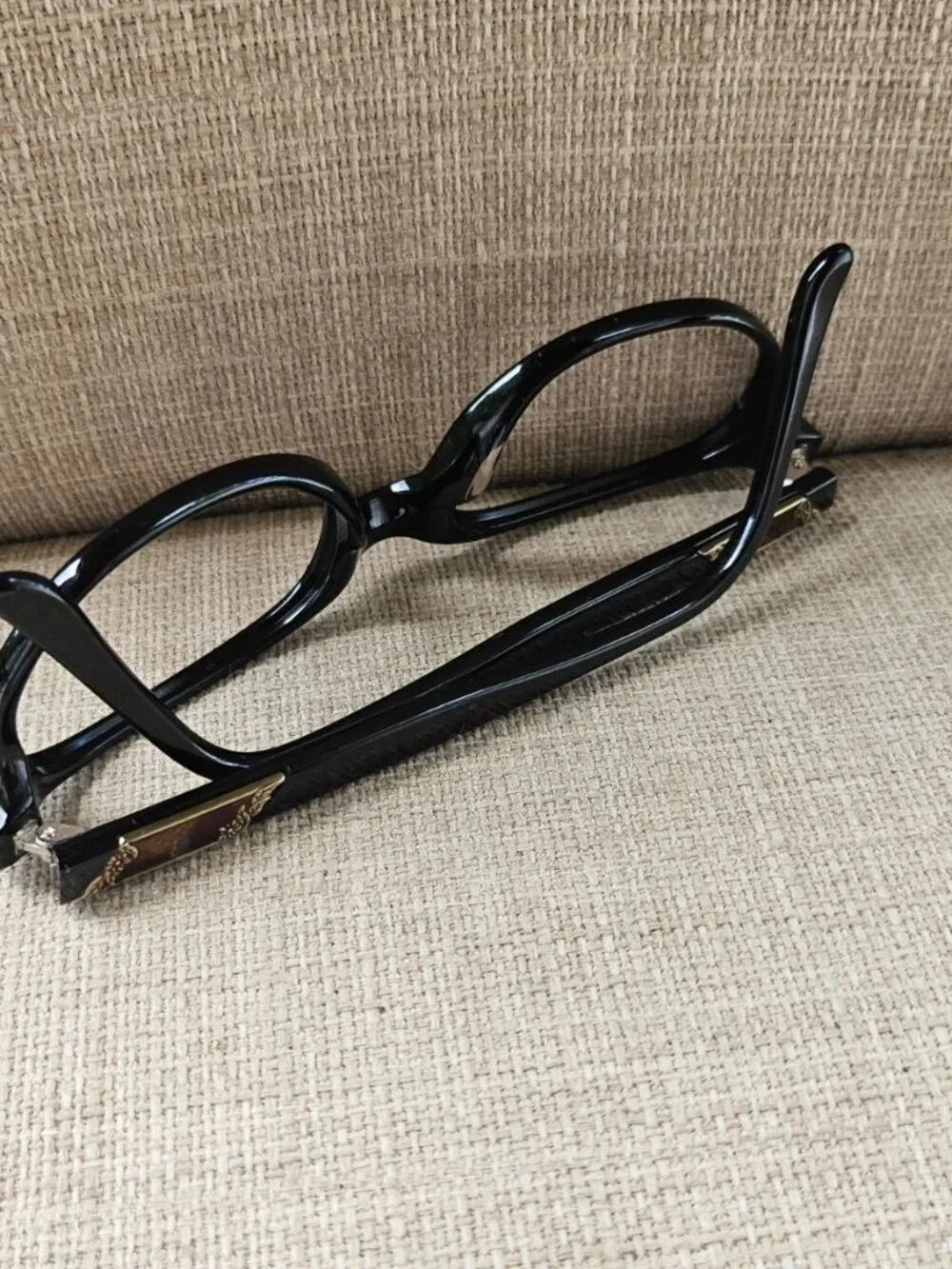 Vintage Laura Ashley Women Eyeglasses Frame EBONY Black Eyewear Glasses Frame